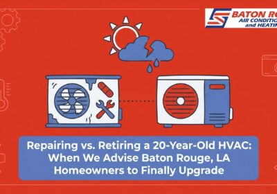 Repairing vs. Retiring a 20-Year-Old HVAC: When We Advise Baton Rouge, LA Homeowners to Finally Upgrade — featured image
